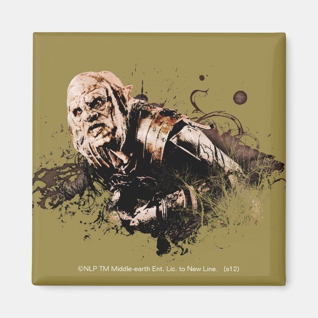 Aimant Collage vectoriel Gothmog Orc (Devant)