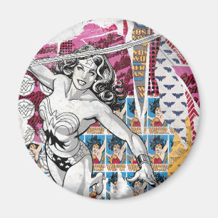 Aimant Collage Wonder Woman 5