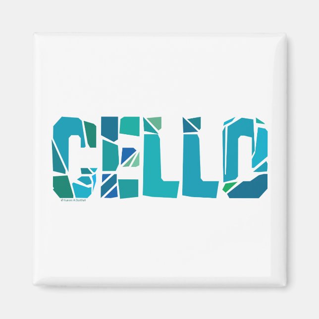 Aimant Colle fissurée (Devant)