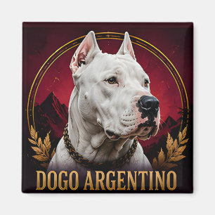 Aimant Collection Dogo Argentino Elite Courage