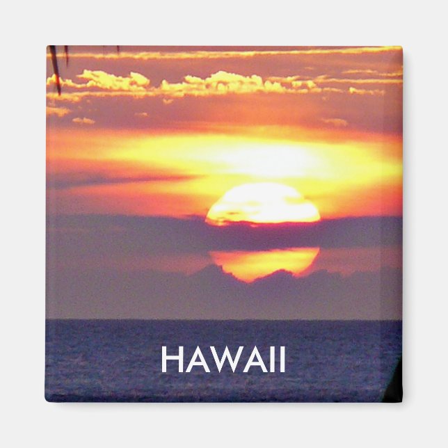 Aimant Collection Hawaiian Sunsets (Devant)