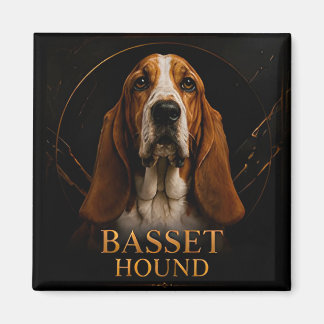 Aimant Collection Héritage Classique Basset Hound