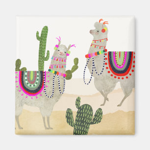 Aimant Collection Llamarama Cute Llamas