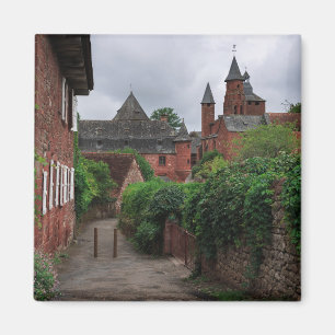 Aimant Collonges-La-Fard à joues, l'aimant rouge de