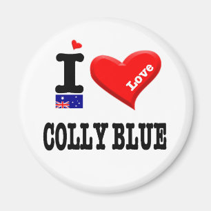 Aimant COLLY BLUE - I Love