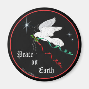 Aimant Colombe blanche