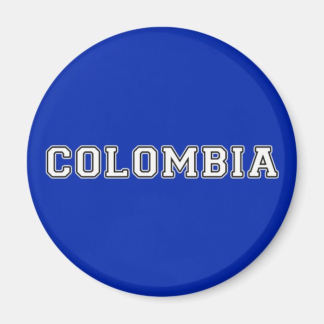 Aimant Colombie (Devant)