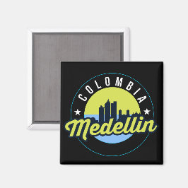 Aimant Colombie Medellin Cityscape Travel