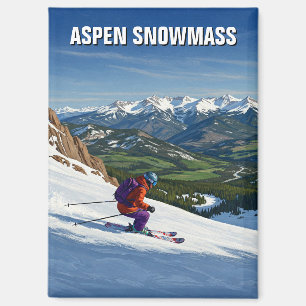 Aimant Colorado Aspen Snowmass Ski