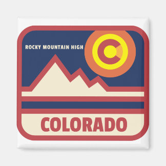 Aimant Colorado Montagnes Rocheuses