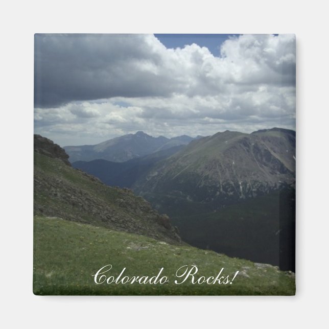 Aimant Colorado Rocks ! (Devant)