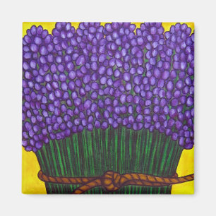 Aimant coloré de lavande