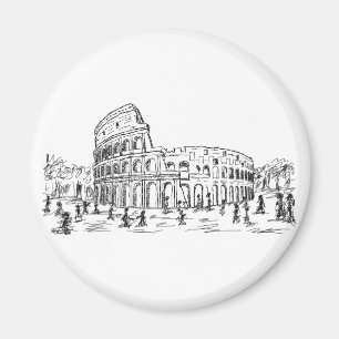 Aimant colosseum de Rome