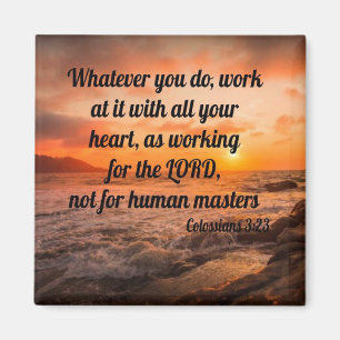 Aimant Colossiens 3:23