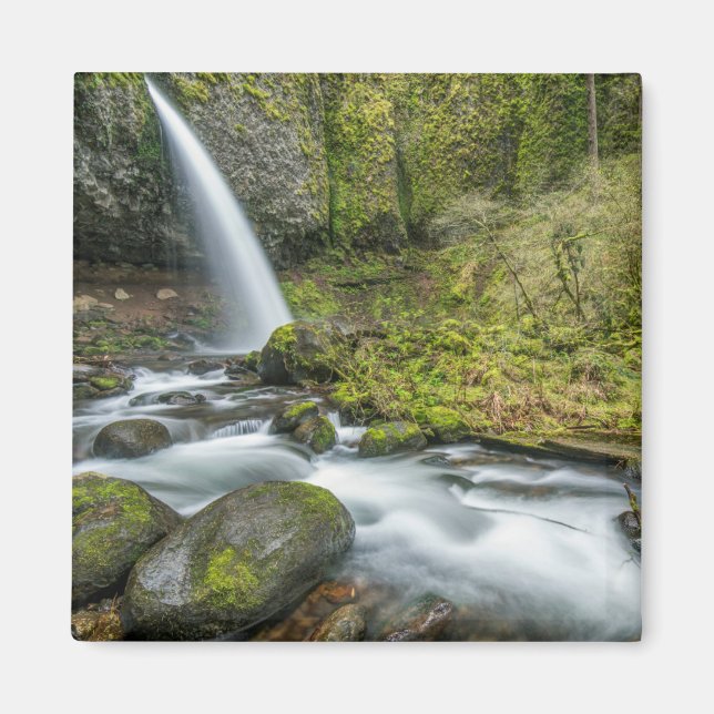 Aimant Columbia River Gorge, Ponytail Falls (Devant)