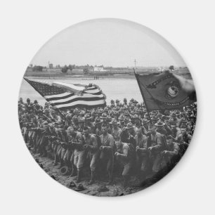 Aimant Combattre d'abord - marines des USA - 1918