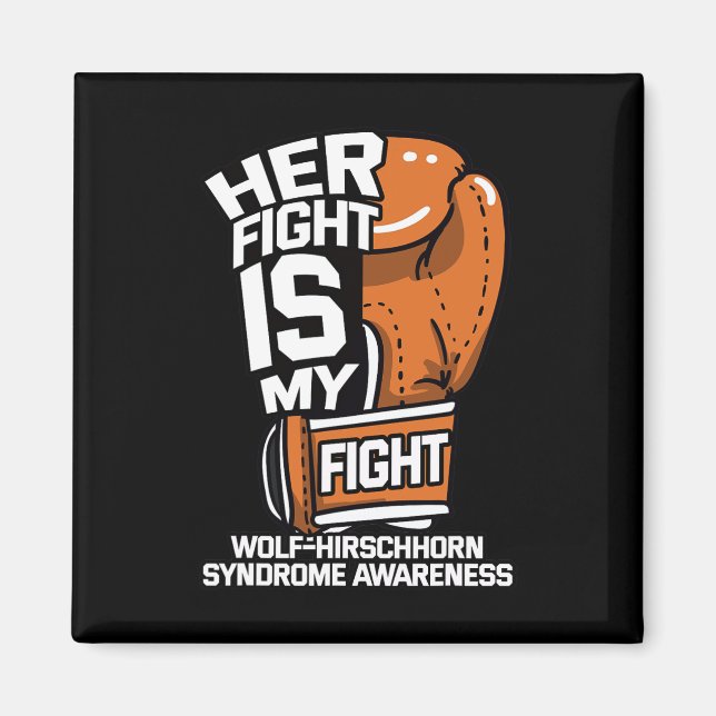 Aimant Combattre Est Mon Combattre Wolf-hirschhorn Syndro (Devant)