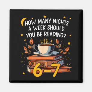 Aimant Combien de nuits par semaine devriez-vous lire 6 7