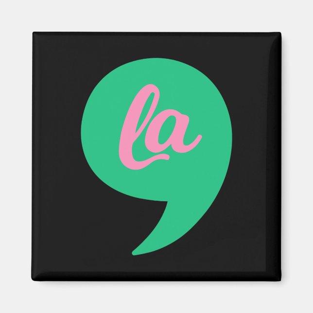 Aimant Comma La Kamala Harris 2022 - Costum électoral (Devant)