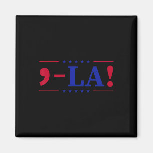 Aimant Comma La Kamala Harris Pour Président 2024 Drôle U