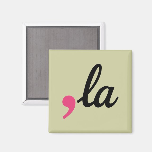 Aimant Comma La Kamala Harris Président 2024 Stop Project (Recto/Verso)