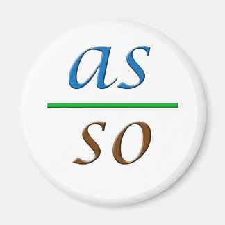 Aimant comme ci-dessous