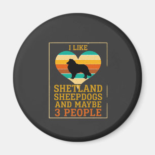 Aimant Comme les Shelties Peut-être les gens cœur de chie