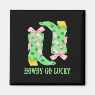 Aimant Comment aller Lucky Boot Jour de la Saint Patrick