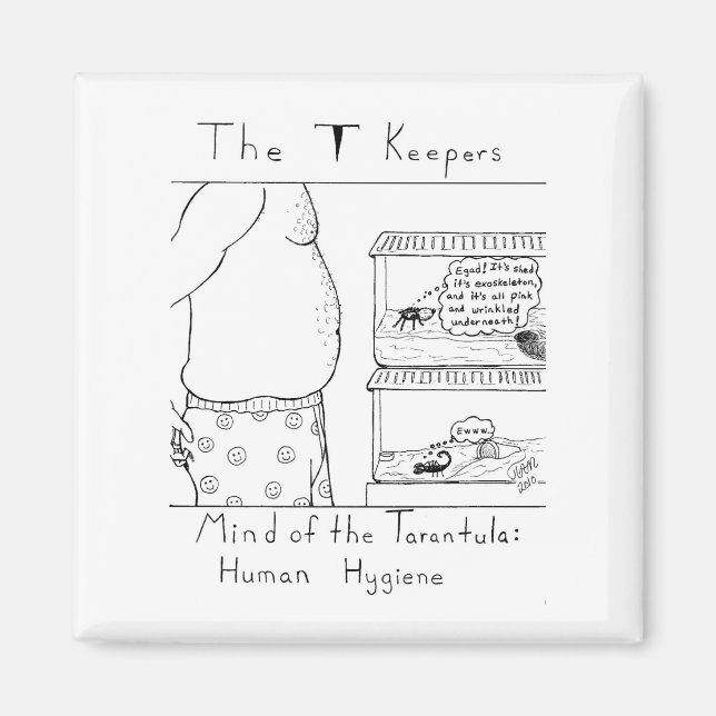 Aimant Comment les bogues voient les humains (Devant)