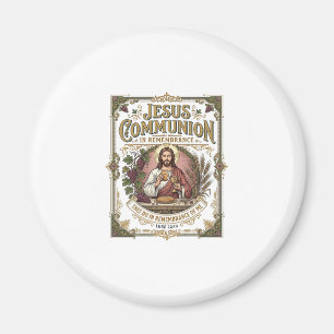 Aimant Communion Jésus Communion Jésus Foi chrétienne Vi