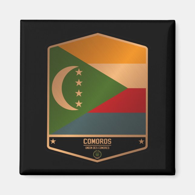Aimant Comores (Devant)