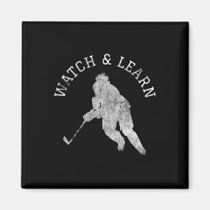 Aimant Compétence du joueur de hockey amusant Bragging