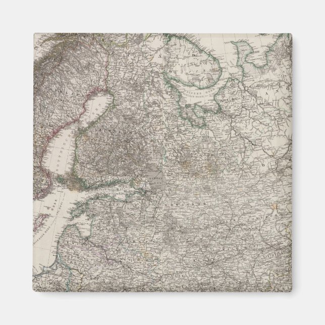 Aimant Composite Europe de l'Est, Norvège, Suède (Devant)