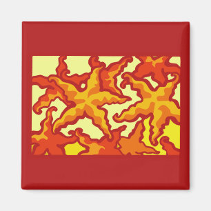 Aimant Composition en étoiles de mer