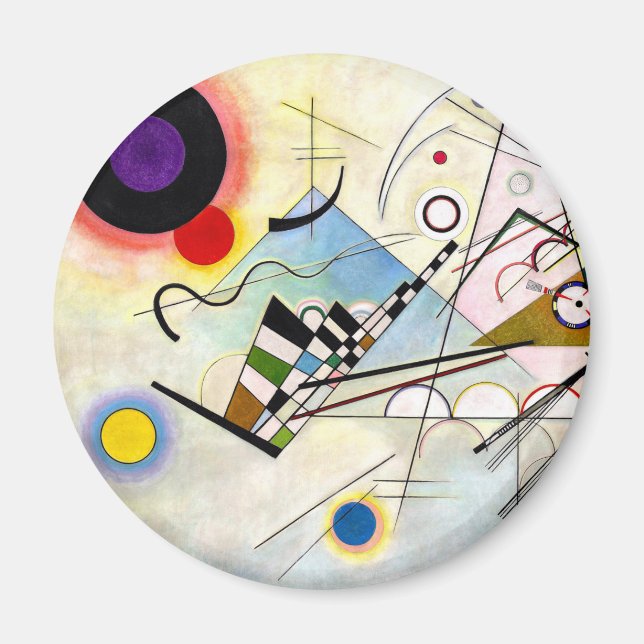 Aimant Composition Kandinsky 8 (Devant)