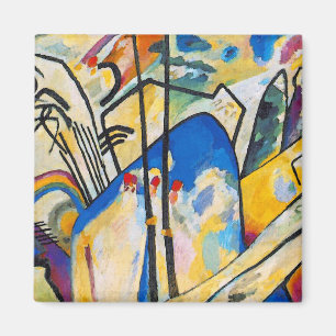 Aimant Composition Quatre de Wassily Kandinsky - Art Abst