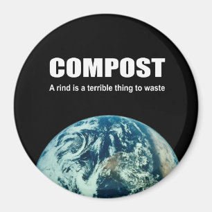 Aimant Compost : Une écorce est une chose terrible à