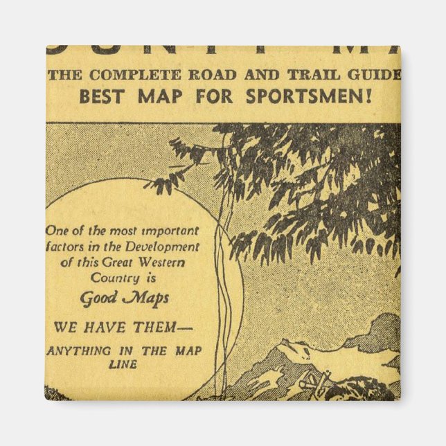 Aimant Comté de Modoc (Devant)