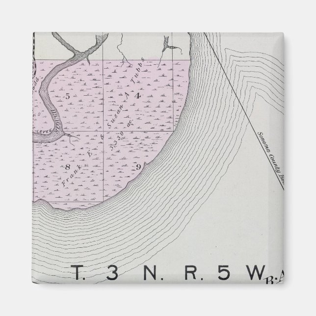 Aimant Comté de Sonoma, Californie 24 (Devant)