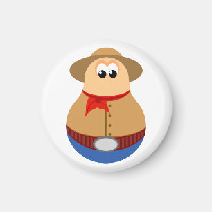 Aimant Conception Cowboy