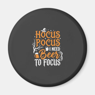Aimant Conception de bière Hocus Pocus Halloween_1