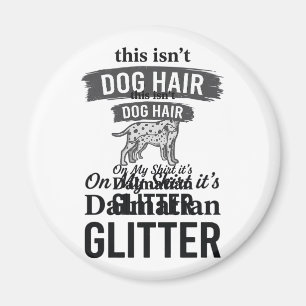 Aimant Conception de citation de cheveux de chien drôle d