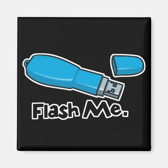 Aimant conception de clé USB flash me (Devant)