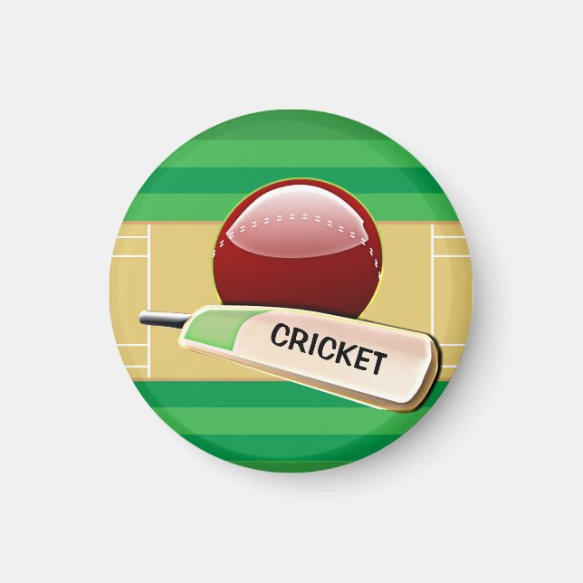 Aimant Conception de cricket (Devant)