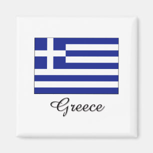 Aimant Conception de drapeau de la Grèce