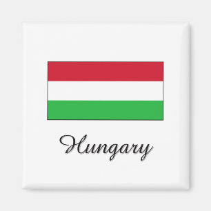 Aimant Conception de drapeau de la Hongrie