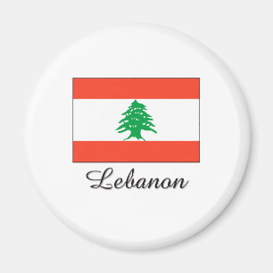 Aimant Conception de drapeau du Liban