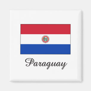 Aimant Conception de drapeau du Paraguay