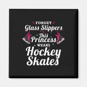 Aimant Conception De Hockey Amusant Pour Filles Femmes Ho