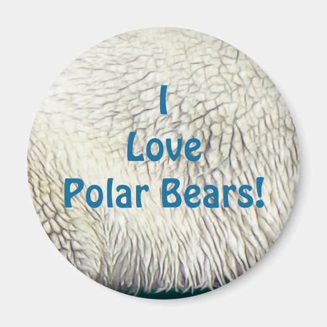 Aimant Conception de l'ours pour les animaux et les anima (Devant)